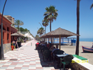 Promenade in front of apartment 